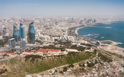 Панорама Баку. Фотография
