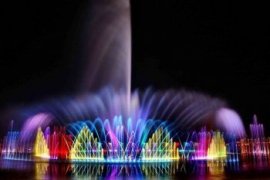 Танцующие и поющие фонтаны